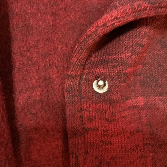 ⭐️Stillwater 🐴Red Plaid Snap Sweater - Picture 9 of 12